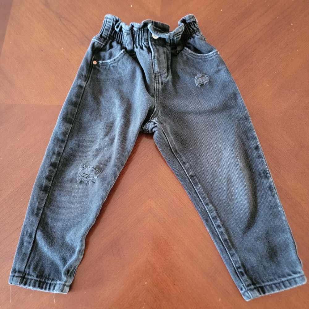 Zara Kids Charcoal Denim Jeans